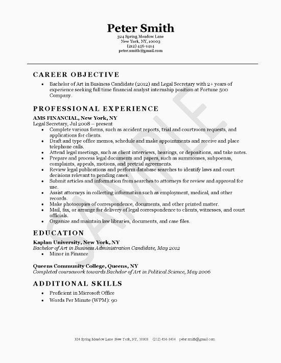resume with tables for mac word